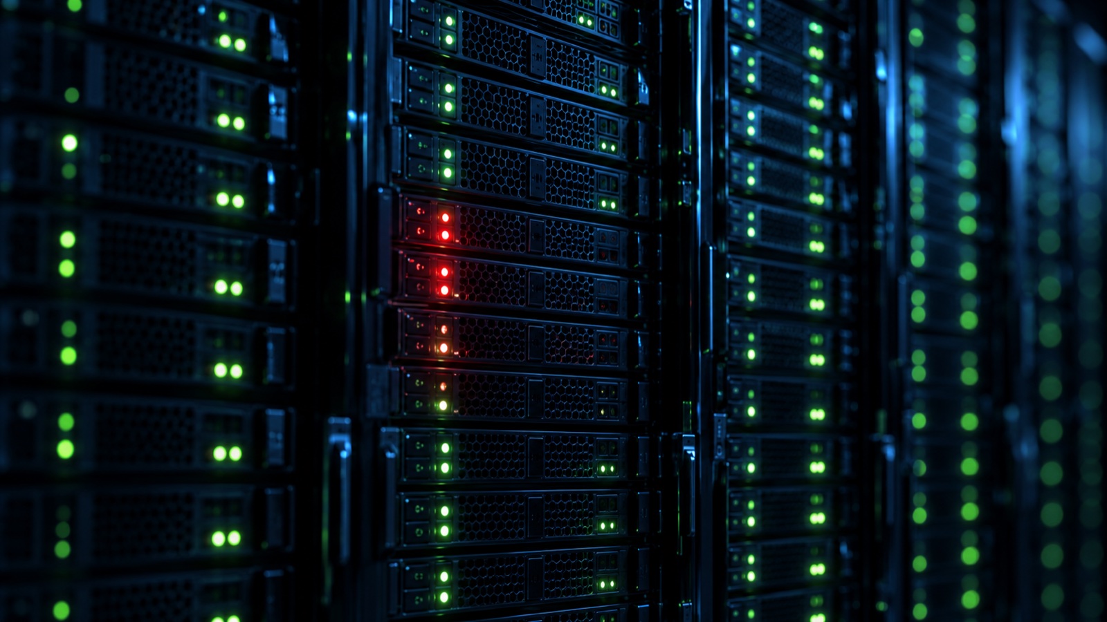 大手サービスが次々と止まっていくイメージ